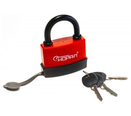 Навесной всепогодный замок НОРА-М ЗНВ-700-75 83 мм 3кл. 16725 