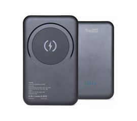 Внешний аккумулятор TopOn 5000mAh магнитная беспроводная зарядка 15W, PD 20W Черный TOP-M5 