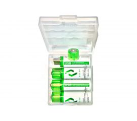 Аккумулятор РУБИН LI-ION, размер АА, 1,5 В, 1800mWh, USB Magnetic, 4 штуки/упаковка РЭ-АА1800 