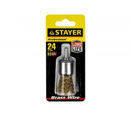 Кистевидная щетка 24 мм для дрели STAYER 35113-24 