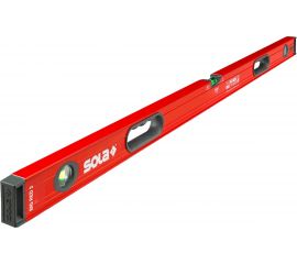 Уровень (L=120 см, 3 глазка) SOLA BIG RED 3 120 01219401 