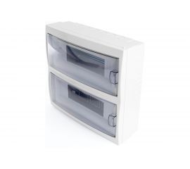 Настенный бокс STEKKER EBX50-3/24-20 24 модуля, пластик, серия Standart 39649 