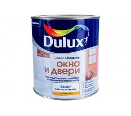 Краска DULUX ОКНА И ДВЕРИ база BW 0,75л 5327289 