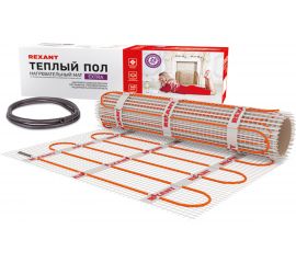Нагревательный мат REXANT площадь 3,0 м2 (0,5 х 6,0 метров) 480 Вт 51-0506 
