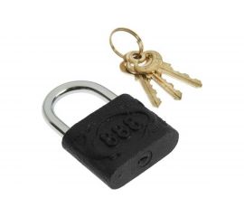 Навесной замок Сималенд материал корпуса чугун, 48 мм, черный, 1 шт. 5364657 