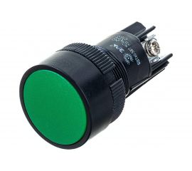 Кнопка ЭРА SВ-7 Пуск зеленая, 1з+1р, d=22мм, 240В, 10/1000/12000 Б0045659 