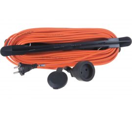 Удлинитель шнур Партнер-Электро GardenLine на рамке б/з ПВС 2х0,75 10A 40м IP 44 US201B-140OR 