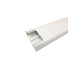 Короб LANMASTER 120х50 мм, со съемной перегородкой, 2 метра, белый LAN-CT120x50-WH 