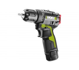 Аккумуляторная бесщеточная дрель-шуруповерт WORX Professional 12В, 30Нм, 2Ач х2, ЗУ 1.5 Ач, сумка WU130X 
