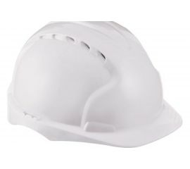 Защитная каска с храповым механизмом РИМ Эталон белая 731988бел 