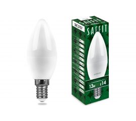 Светодиодная лампа SAFFIT SBC3713 Свеча E14 13W 6400K 55172 