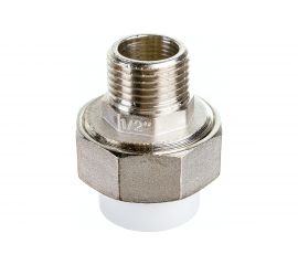 Разъемный соединитель PPR с переходом на наружную резьбу 20х1/2 Valtec VTp.761.0.02004 