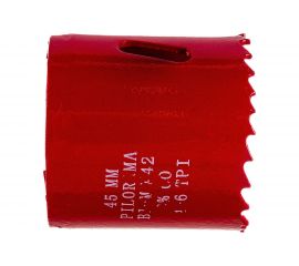 Коронка биметаллическая М42 Cobalt 8% 45 мм Pilorama 570045 