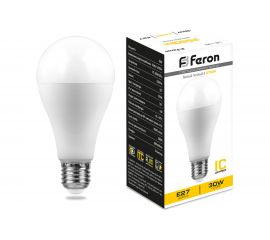 Светодиодная лампа FERON LB-130 Шар E27 30W 2700K 38194 