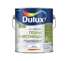Краска DULUX ПОЛЫ И ЛЕСТНИЦЫ база BW 2л 5327412 