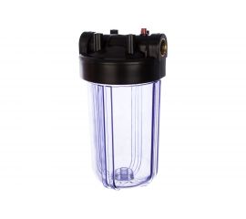 Корпус АКВА ПРО 10ВВ ХВС 1"" прозр., ключ и скоба MY-H10TB 403 