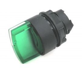Головка переключателя Briswik 22мм 3 поз подсветка возврат КПЕ 41РЛ зеленый IP40 LAY4-EK53.BR 