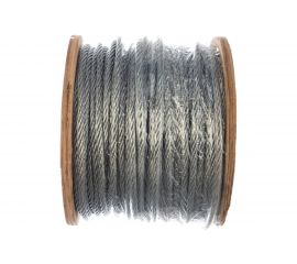 Стальной трос Метизный двор 8 мм DIN 3055, 100 м 4690441030382 