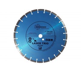 Диск алмазный отрезной Сегментный Laser Trio Бетон (350х25.4 мм) TRIO-DIAMOND 380350 