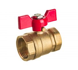 Шаровой кран ProfECO 3/4 ВР-ВР, муфтовый, бабочка, Ду20, Ру20 11Б27п1 PE-34FFB 