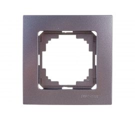 Рамка NILSON одноместная антрацит Touran metallic 24160091 