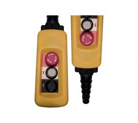 Пульт Briswik ПКТ-20Б-С 2 кнопки 1НО гриб с фиксацией 1НЗ XACA2713.S.BR 