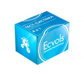 Тест-система Ecvols Well 4/1 для определения железа, жесткости, марганца и органики 02.00010464 