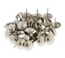 Декоративный гвоздь Левша 11x11 хром, 100 шт. У8-9483.Х 