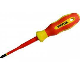 Диэлектрическая отвертка Ph2х100 мм SHTOK 09320 