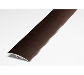 Порог разноуровневый алюминиевый (41 мм; 0.9 м; декоративный; дуб венге) Лука УТ000002619 