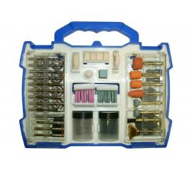 Набор оснасток 145 предметов для прямошлифовальной машины SKRAB 25555 