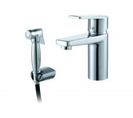 Смеситель для раковины D&K с гигиеническим душем DA1322601 