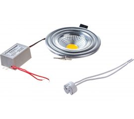 Встраиваемый светильник Elektrostandard 3W COB SL серебро a038458 