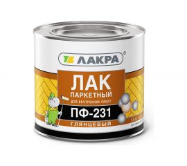 Паркетный лак Лакра ПФ-231 1.8 кг 90000969850 