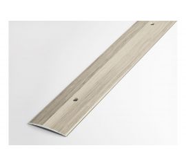 Порог прямой алюминиевый декоративный (37 мм, 1,8 м, Клен беленый) ЛУКА 00000001715 