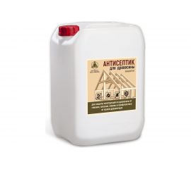 Антисептик для древесины концентрат 1:1 трудновымываемый красный РЕКОРД 10 л АС4 