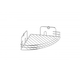 Полочка Fora угловая, решетчатая, 1 ярус 19х19х6 см 11121 