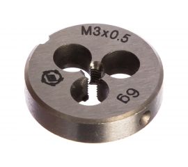 Плашка М 3 х0.5 9ХС ТМ Туламаш 57868 