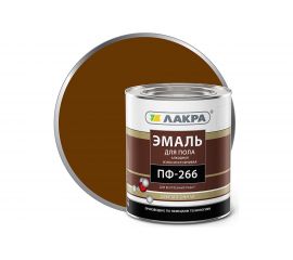 Эмаль Лакра ПФ-266 желто-коричневая, 3 кг 90000691872 