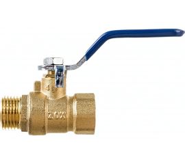 Шаровой кран Zox 1/2 вн/нар, рукоятка 519280 
