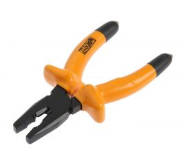 Диэлектрические плоскогубцы LOM изолирующие рукоятки из резины, 160 мм 1532401 