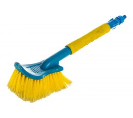 Щетка сметка для мытья а/м под шланг DolleX 50 см, с краником WSH-1910 