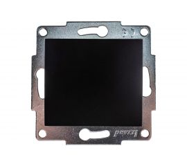 Выключатель Lezard KARINA чёрный бархат 707-4288-100 