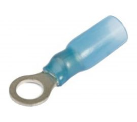 Кольцевая изолированная термоусаживаемая клемма Nord-Yada 6.5мм 1.5-2.5кв. мм (синяя) 906366 