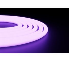 Светодиодная лента Apeyron для бани и сауны 5м, 24В, 14,4Вт/м, smd2835, 120д/м, IP68, фиолетовый/00-329 