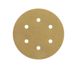 Круг шлифовальный на липучке siaone 1944 (5+1 шт; 150 мм; 6 отверстий; P180) sia Abrasives so6-150-6-180 