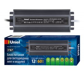 Блок питания Uniel 060A67 12V IP67 UET-VAF UL-00007575 