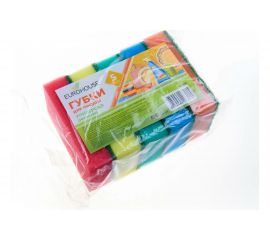 Губки для посуды EUROHOUSE Универсал большие 11,6х7,0х3,1 см 5 шт 9070 