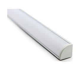 Угловой профиль для однорядной ленты SWG комплект, с экраном, BEST, 1616, 2м 00-00000086 