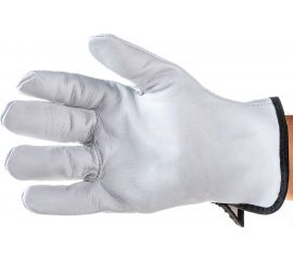 Перчатки из натуральной кожи Delta Plus FСN29 серые, р.9 FCN2909 